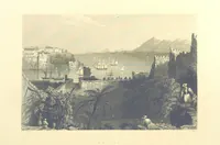 An illustration from Syria, the Holy Land, Asia Minor, &c., illustrated. In a series of views drawn from nature by W. H. Bartlett, William Purser (Thomas Allom), &c. With descriptions of the plates by J. Carne. [With maps (1861)