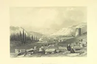 An illustration from Syria, the Holy Land, Asia Minor, &c., illustrated. In a series of views drawn from nature by W. H. Bartlett, William Purser (Thomas Allom), &c. With descriptions of the plates by J. Carne. [With maps (1861)