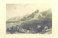 An illustration from Syria, the Holy Land, Asia Minor, &c., illustrated. In a series of views drawn from nature by W. H. Bartlett, William Purser (Thomas Allom), &c. With descriptions of the plates by J. Carne. [With maps (1861)