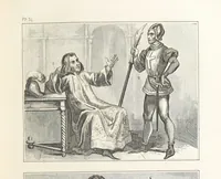An illustration from Le Monde, histoire de tous les peuples depuis les temps les plus reculés jusqu'à nos jours, par MM. Saint Prosper, de Saurigny, Duponchel, le baron Korff, Belloc et l'abbé Martin, revue et continuée par M. E. de Lostalot-Bachoué. Édition illustrée, etc (1858)