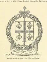 An illustration from Histoire du Collège des Bons-Enfants de l'Université de Reims depuis son origine jusqu'à ses récentes transformations ... Édition ornée de plans, gravures et vignettes, etc (1885)