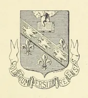 An illustration from Histoire du Collège des Bons-Enfants de l'Université de Reims depuis son origine jusqu'à ses récentes transformations ... Édition ornée de plans, gravures et vignettes, etc (1885)