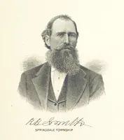 An illustration from The History of Cedar County, Iowa ... Illustrated (1878)