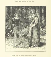 An illustration from Logroño. A metric drama in two acts ... With twenty-nine illustrations by T. Walter Wilson (1877)