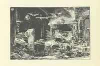 An illustration from Logroño. A metric drama in two acts ... With twenty-nine illustrations by T. Walter Wilson (1877)