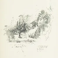 An illustration from Cherry & Violet, a tale of the Great Plague. By the author of “Mary Powell” [i.e. Anne Manning] (1897)