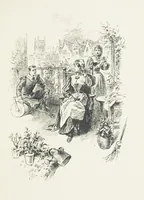 An illustration from Cherry & Violet, a tale of the Great Plague. By the author of “Mary Powell” [i.e. Anne Manning] (1897)