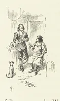 An illustration from Cherry & Violet, a tale of the Great Plague. By the author of “Mary Powell” [i.e. Anne Manning] (1897)