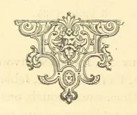 An illustration from Archives du château de Chenonceau. Diane de Poitiers au Conseil du Roi. Épisode de l'histoire de Chenonceau sous François Ier et Henry II, 1532-1556 ... Publié ... avec une introduction par M. l'abbé C. Chevalier (1866)
