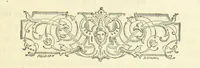 An illustration from Archives du château de Chenonceau. Diane de Poitiers au Conseil du Roi. Épisode de l'histoire de Chenonceau sous François Ier et Henry II, 1532-1556 ... Publié ... avec une introduction par M. l'abbé C. Chevalier (1866)