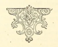 An illustration from Archives du château de Chenonceau. Diane de Poitiers au Conseil du Roi. Épisode de l'histoire de Chenonceau sous François Ier et Henry II, 1532-1556 ... Publié ... avec une introduction par M. l'abbé C. Chevalier (1866)