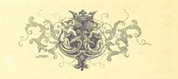 An illustration from Archives royales de Chenonceau. Pièces historiques relatives à la chastellenie de Chenonceau sous Louis XII, François Ier et Henry II, Diane de Poitiers et Catherine de Médicis. Publiées ... et avec une introduction par M. l'abbé C. Chevalier (1864)