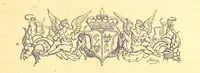 An illustration from Archives royales de Chenonceau. Pièces historiques relatives à la chastellenie de Chenonceau sous Louis XII, François Ier et Henry II, Diane de Poitiers et Catherine de Médicis. Publiées ... et avec une introduction par M. l'abbé C. Chevalier (1864)