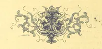 An illustration from Archives royales de Chenonceau. Pièces historiques relatives à la chastellenie de Chenonceau sous Louis XII, François Ier et Henry II, Diane de Poitiers et Catherine de Médicis. Publiées ... et avec une introduction par M. l'abbé C. Chevalier (1864)