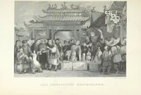 An illustration from China, historisch romantisch, malerisch. [A translation of parts of “China, in a series of views ... By Thomas Allom Esq. with historical and descriptive notes by the Rev. G. N. Wright.” With a selection from the engravings (1843)
