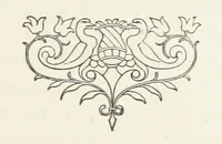 An illustration from The Carved Cartoon: a picture of the past (1874)