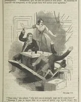 An illustration from Clarisse: or the Merchant's daughter. A romance (1847)