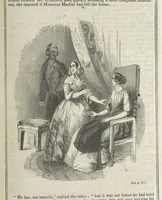 An illustration from Clarisse: or the Merchant's daughter. A romance (1847)