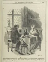 An illustration from Clarisse: or the Merchant's daughter. A romance (1847)