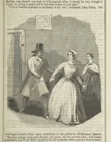 An illustration from Clarisse: or the Merchant's daughter. A romance (1847)