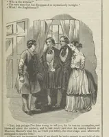 An illustration from Clarisse: or the Merchant's daughter. A romance (1847)