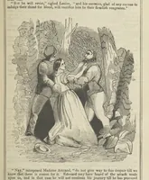 An illustration from Clarisse: or the Merchant's daughter. A romance (1847)