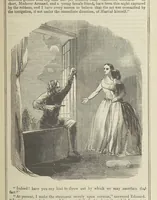 An illustration from Clarisse: or the Merchant's daughter. A romance (1847)