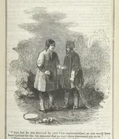 An illustration from Clarisse: or the Merchant's daughter. A romance (1847)