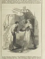 An illustration from Clarisse: or the Merchant's daughter. A romance (1847)