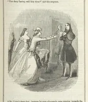 An illustration from Clarisse: or the Merchant's daughter. A romance (1847)