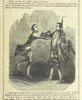 An illustration from Clarisse: or the Merchant's daughter. A romance (1847)
