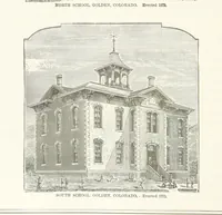 An illustration from History of Clear Creek and Boulder Valleys, Colorado. Containing a brief history of the State of Colorado [by W. B. Vickers] ... a history of Gilpin, Clear Creek, Boulder and Jefferson Counties [respectively by J. Burrell, A. Frost, A. Bixby and E. L. Berthoud] and biographical sketches (1880)