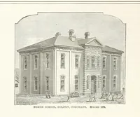 An illustration from History of Clear Creek and Boulder Valleys, Colorado. Containing a brief history of the State of Colorado [by W. B. Vickers] ... a history of Gilpin, Clear Creek, Boulder and Jefferson Counties [respectively by J. Burrell, A. Frost, A. Bixby and E. L. Berthoud] and biographical sketches (1880)