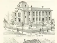 An illustration from History of Clear Creek and Boulder Valleys, Colorado. Containing a brief history of the State of Colorado [by W. B. Vickers] ... a history of Gilpin, Clear Creek, Boulder and Jefferson Counties [respectively by J. Burrell, A. Frost, A. Bixby and E. L. Berthoud] and biographical sketches (1880)