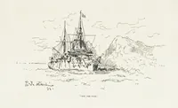 An illustration from The Captain of the “Mary Rose.” A tale of to-morrow ... Illustrated, etc (1892)