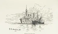 An illustration from The Captain of the “Mary Rose.” A tale of to-morrow ... Illustrated, etc (1892)