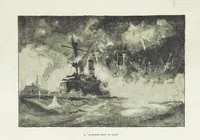An illustration from The Captain of the “Mary Rose.” A tale of to-morrow ... Illustrated, etc (1892)
