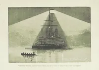 An illustration from The Captain of the “Mary Rose.” A tale of to-morrow ... Illustrated, etc (1892)