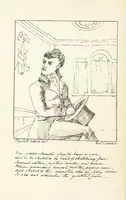 An illustration from Valentine Verses; or, Lines of truth, love, and virtue. [With plates, lithographed by the author (1827)
