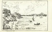 An illustration from Valentine Verses; or, Lines of truth, love, and virtue. [With plates, lithographed by the author (1827)