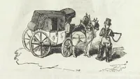 An illustration from The Sisters; or, the Fatal marriages ... Illustrated with fifty-eight engravings by Kenny Meadows and Alfred Crowquill: a portrait of the author: and twenty-two etchings on steel, by Onwhyn. Second edition, with additions (1851)