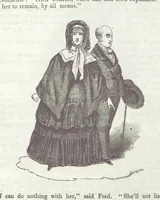 An illustration from The Sisters; or, the Fatal marriages ... Illustrated with fifty-eight engravings by Kenny Meadows and Alfred Crowquill: a portrait of the author: and twenty-two etchings on steel, by Onwhyn. Second edition, with additions (1851)