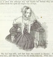 An illustration from The Sisters; or, the Fatal marriages ... Illustrated with fifty-eight engravings by Kenny Meadows and Alfred Crowquill: a portrait of the author: and twenty-two etchings on steel, by Onwhyn. Second edition, with additions (1851)