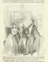 An illustration from The Sisters; or, the Fatal marriages ... Illustrated with fifty-eight engravings by Kenny Meadows and Alfred Crowquill: a portrait of the author: and twenty-two etchings on steel, by Onwhyn. Second edition, with additions (1851)
