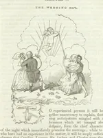 An illustration from The Sisters; or, the Fatal marriages ... Illustrated with fifty-eight engravings by Kenny Meadows and Alfred Crowquill: a portrait of the author: and twenty-two etchings on steel, by Onwhyn. Second edition, with additions (1851)