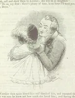 Picture 15 of 59 from The Sisters; or, the Fatal marriages ... Illustrated with fifty-eight engravings by Kenny Meadows and Alfred Crowquill: a portrait of the author: and twenty-two etchings on steel, by Onwhyn. Second edition, with additions (1851), leaf 60