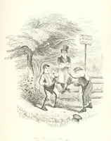 An illustration from Sylvester Sound, the Somnambulist. (Illustrated by Onwhyn.) [With a portrait of the author (1844)