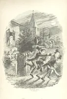 An illustration from Sylvester Sound, the Somnambulist. (Illustrated by Onwhyn.) [With a portrait of the author (1844)