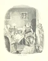 An illustration from Sylvester Sound, the Somnambulist. (Illustrated by Onwhyn.) [With a portrait of the author (1844)
