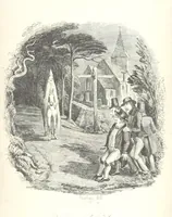 An illustration from Sylvester Sound, the Somnambulist. (Illustrated by Onwhyn.) [With a portrait of the author (1844)